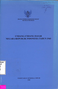 UUD NEGARA RI TAHUN 1945