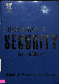 Introduction to security. seventh edition