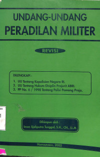 UNDANG-UNDANG PERADILAN MILITER