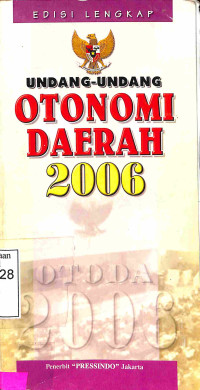 Undang-Undang Tentang Otonomi Daerah 2006