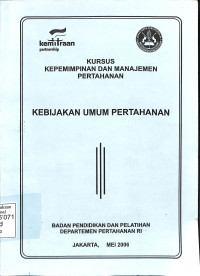 Kebijakan Umum Pertahanan