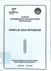 Konflik Dan Integrasi