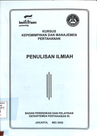 PENULISAN ILMIAH