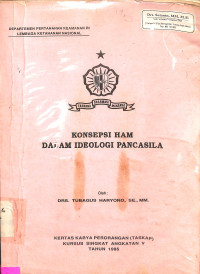 Konsepsi Ham Dalam Ideologi Pancasila