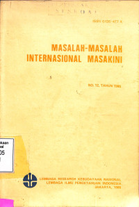 Masalah-masalah Internasional Masakini