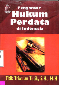 PENGANTAR HUKUM PERDATA DI INDONESIA