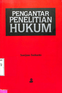 pengantar penelitian hukum