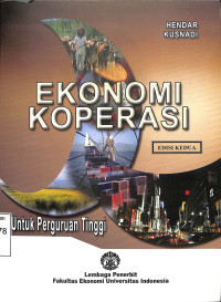 ekonomi koperasi (edisi kedua)