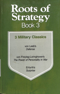 Roots Of Strategy. Book 3