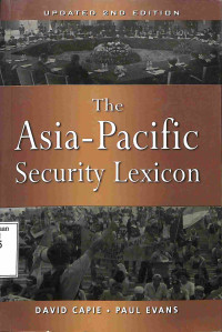 The Asia-Pacific Security Lexicon