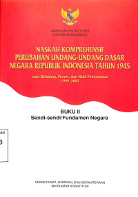 Buku II Sendi-sendi Fundamen Negara