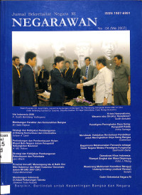 Jurnal Sekretariat Negara RI. NEGARAWAN No. 04 (Mei 2007)