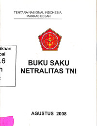 Buku Saku Netralitas TNI