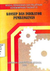 Konsep Dan Indikator Pembangunan