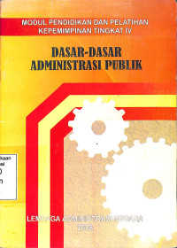 Dasar-Dasar Administrasi Publik