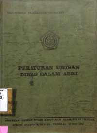 Peraturan Urusan Dinas Dalam ABRI