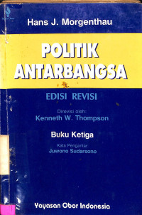 Politik Antarbangsa. Edisi Revisi. Buku Ketiga