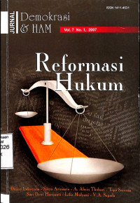 Jurnal Demokrasi & HAM. Reformasi Hukum