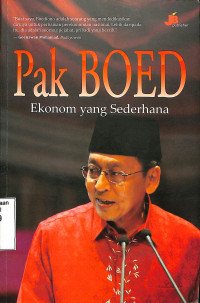 Pak Boed Ekonom yang Sederhana