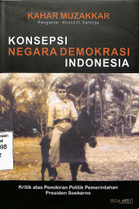 Konsepsi Negara Demokrasi Indonesia