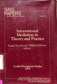 International mediation in theory and practice