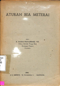 aturan bea meterai