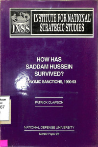 How has Saddam Hussein Survived? ( Economic Sanctions, 1990-93