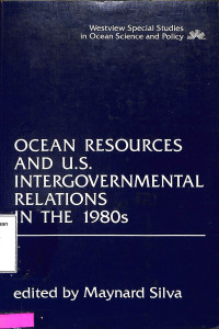 Ocean Resources and US Intergovernmental Relations in the 1980s