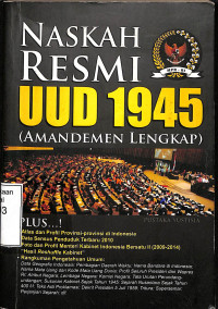 NASKAH RESMI UUD 1945 (AMANDEMEN LENGKAP)