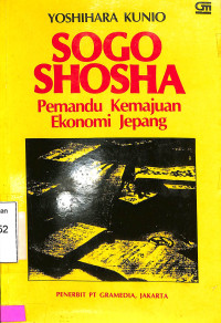 sogo shosha: pemandu kemajuan ekonomi jepang