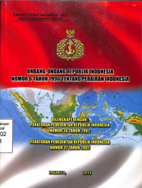 UNDANG-UNDANG REPUBLIK INDONESIA NOMOR 6 TAHUN 1996 TENTANG PERAIRAN INDONESIA