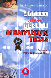 Metode Dan Teknik Menyusun Tesis