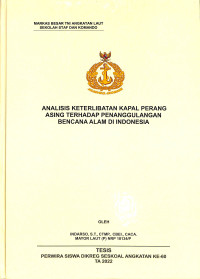 Analisis Keterlibatan Kapal Perang Asing Terhadap Penanggulangan Bencana Alam di Indonesia