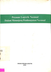 peranan logistik nasional dalam menunjang pembangunan nasional