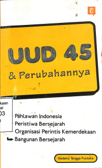 UUD 1945 & Perubahannya