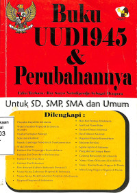 Buku UUD 1945 & Perubahannya