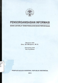 Pengorganisasian Informasi