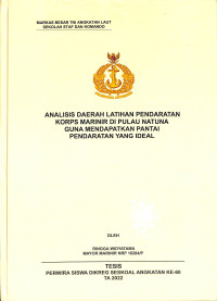 Analisis Daerah Latihan Pendaratan Korps Marinir di Pulau Natuna Guna Mendapatkan Pantai Pendaratan yang Ideal