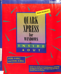 Quark Xpress For Windows Inside & Out