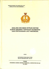 Analisis Ancaman Intrusi Sistem Survei Nirawak Terhadap Keamanan dan Pertahanan Laut Indonesia