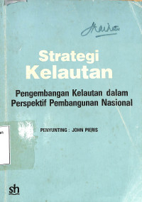 strategi kelautan ( pengembangan kelautan dalam perspektif pembangunan nasional