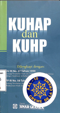 KUHAP DAN KUHP