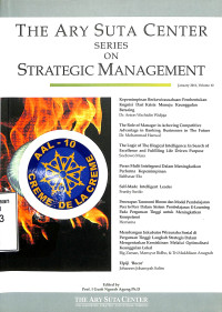 THE ARY SUTA CENTER SERIES ON STRATEGIC  MANAGEMENT