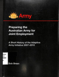 Preparing the Australian Army for Joint Employment