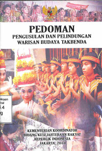 Pedoman Pengusulan dan Perlindungan Warisan Budaya Takbenda