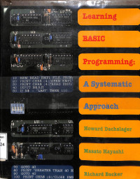 Learning BASIC Programming : A Systematic Approach