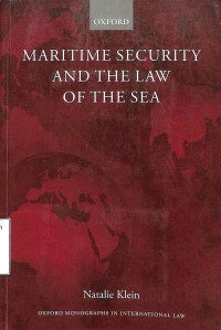 maritime security and the law of the sea