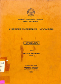 Program perencanaan nasional Feui- Bappenas; interpreneurship Indonesia