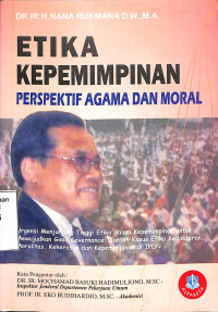 Etika Kepemimpinan Perspektif Agama dan Moral