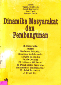 Dinamika Masyarakat dan Pembangunan